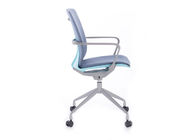 Modern Home Upholstered High Back Office Chair With Armrests And Reclining Function