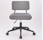 Industrial Style Swivel Home Office Chair With Ergonomic Design And Wheels