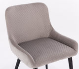 Elegant Comfortable Dining Room Chair With Sleek Ergonomic Design Lumbar Support And Sturdy Leg