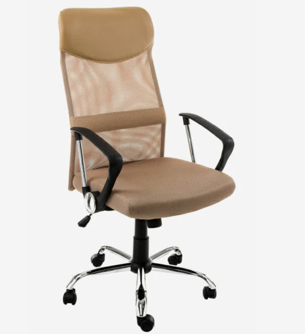 Mesh PU High Back Big Swivel Task Chair Adjustable Height Home Office Swivel Desk Chair